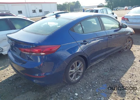 2018 Hyundai Elantra Sel z USA, uszkodzony, nr VIN 5NPD84LF9JH331987